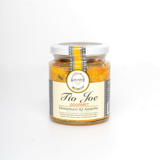 Chimichurri de Aji Amarillo TIO JOE Pomo 220gr